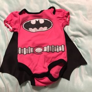 Baby girl Batman Onesie